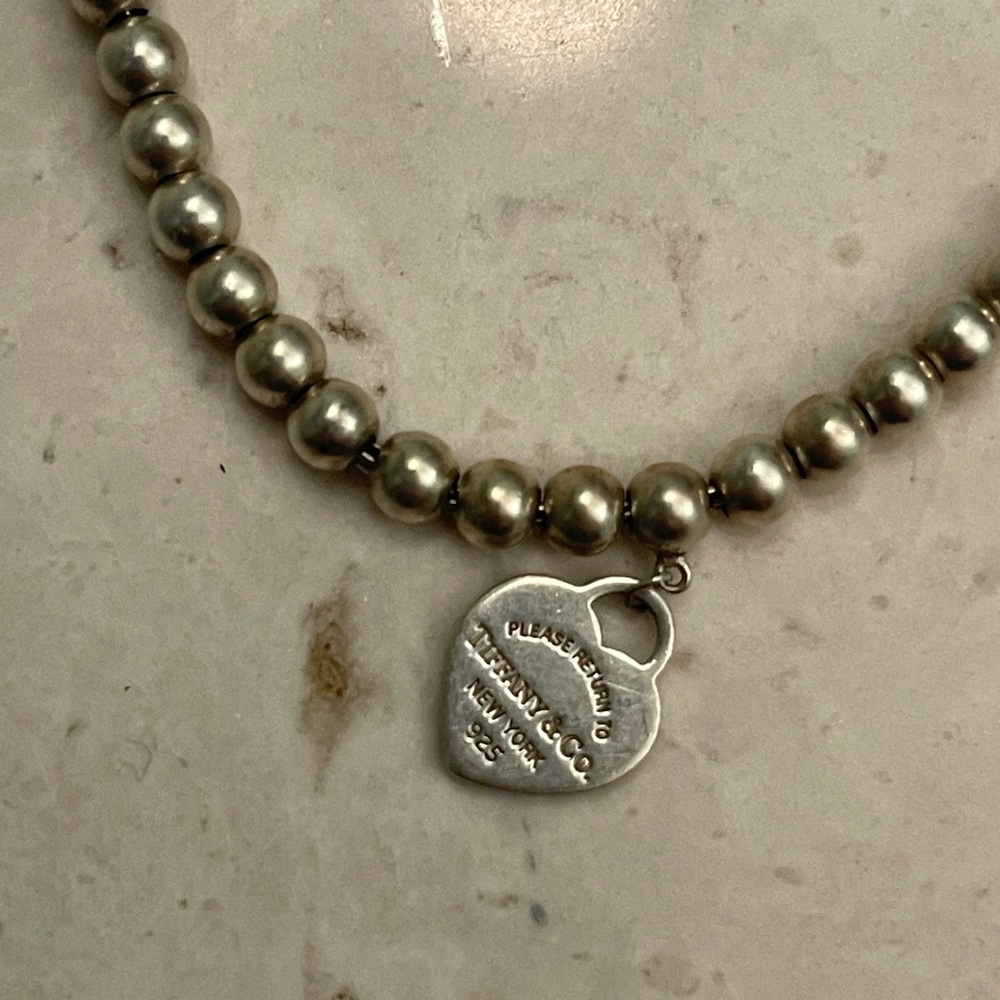 Return to Tiffany Heart Tag Bead Bracelet